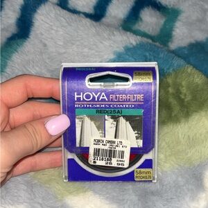Hoya 58mm Filter Red (25A)